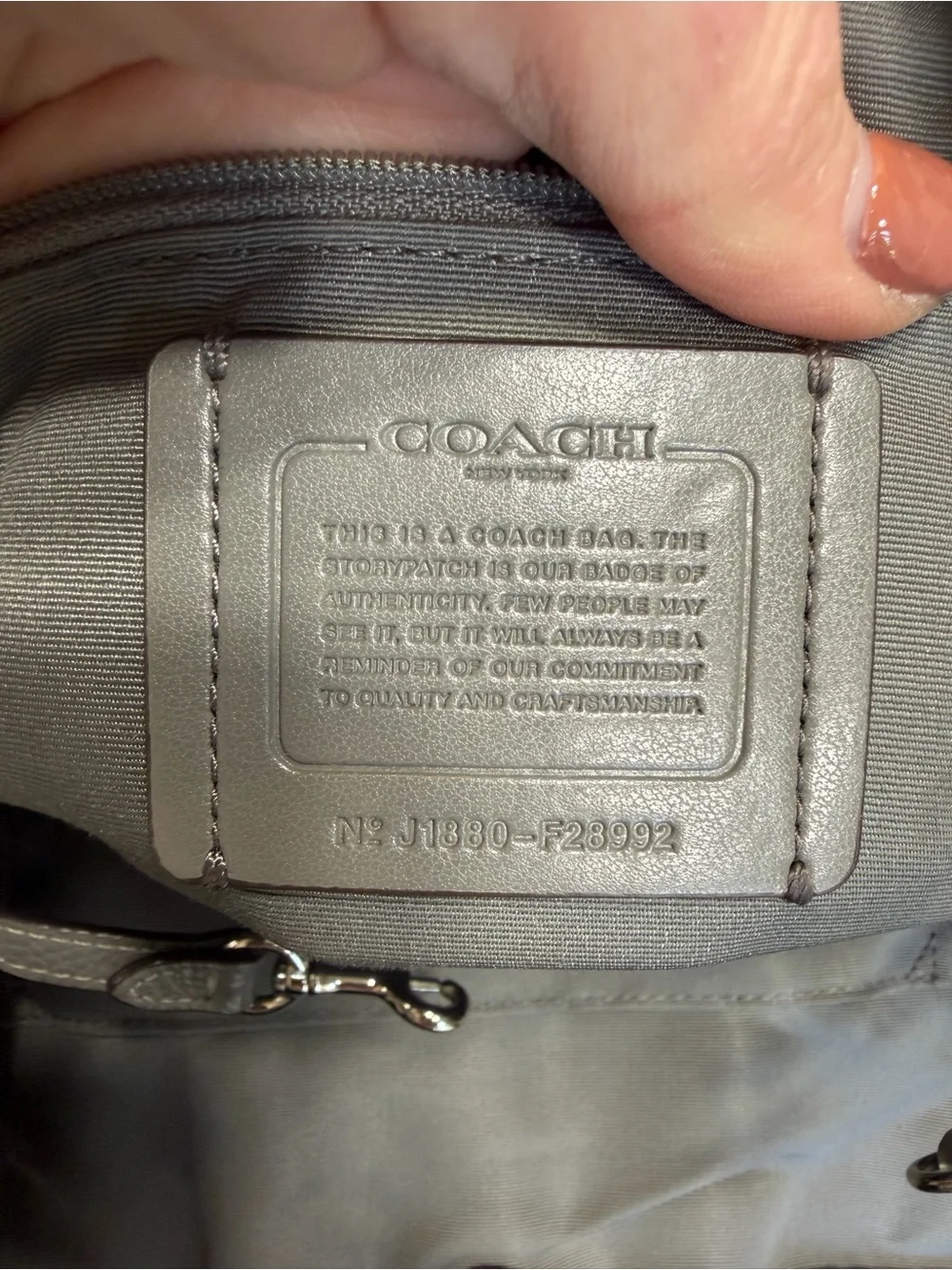 Coach 2018 Classic Lexy Shoulder Bag Pewter Gray Pebbled Leather Hobo
